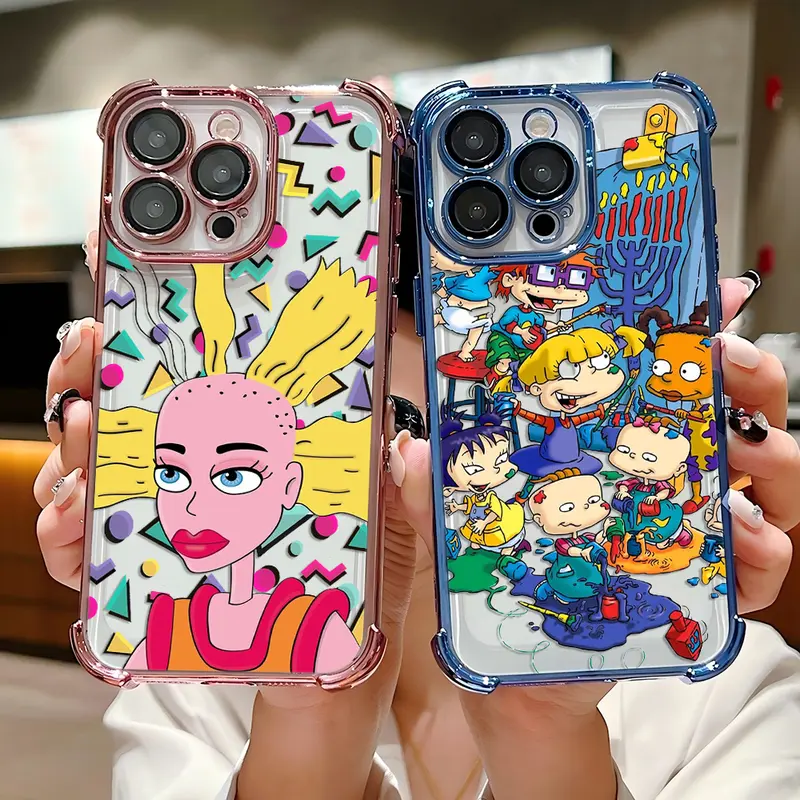 cartoon art on phone case - TikTok Shop