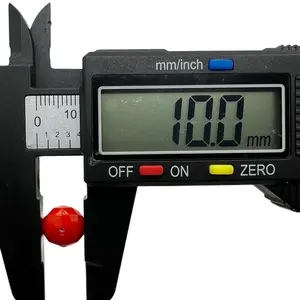 10mm Faceted Solid Spacer Beads for Jewelry Making 200pcs - Perfect for Necklaces and Bracelets - Durable & Stylish Design