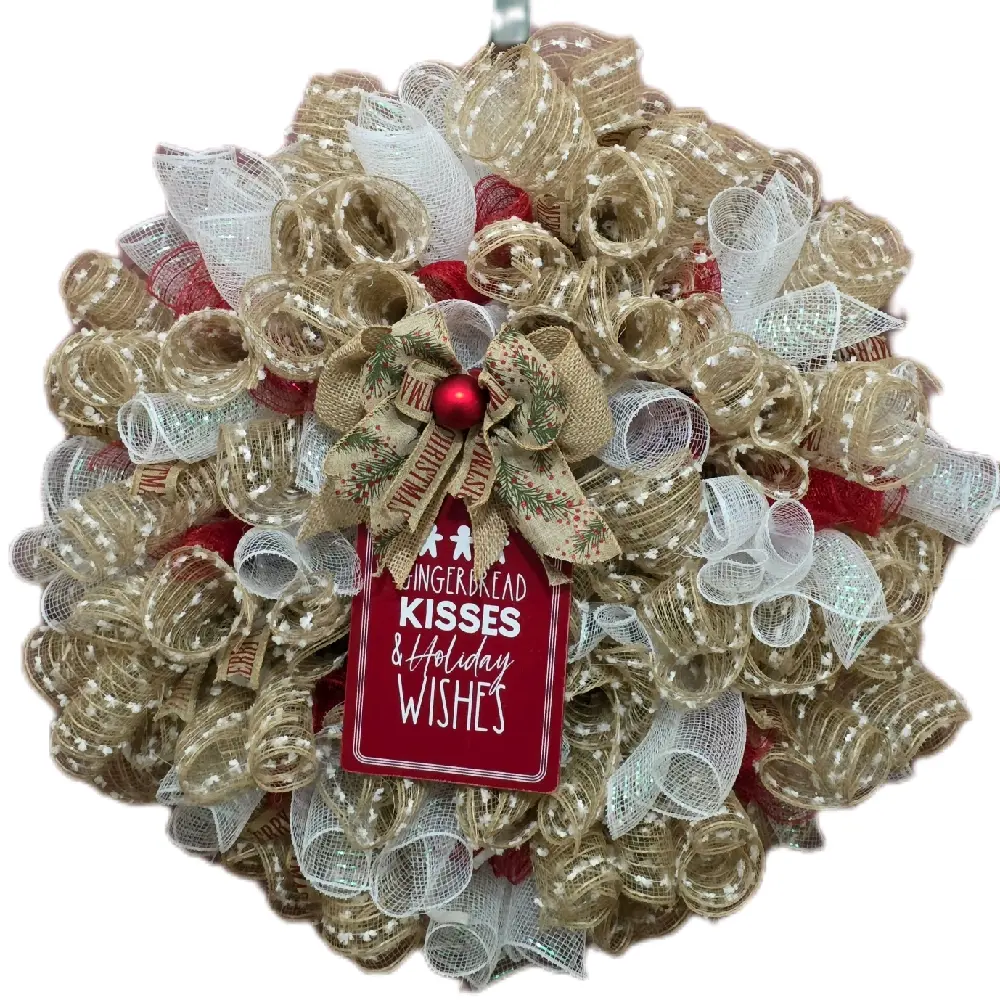 Gingerbread  Themed Wreath