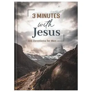 USED-3 Minutes with Jesus: 180 Devotions for Men by Sumner, Tracy M. (Hardcover)