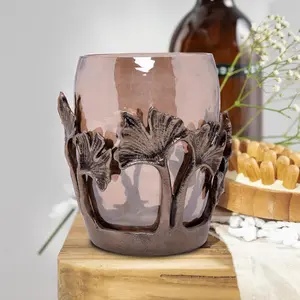 Elegant Aura – Stylish Bathroom Tumbler Contemporary Decorative Home Accent