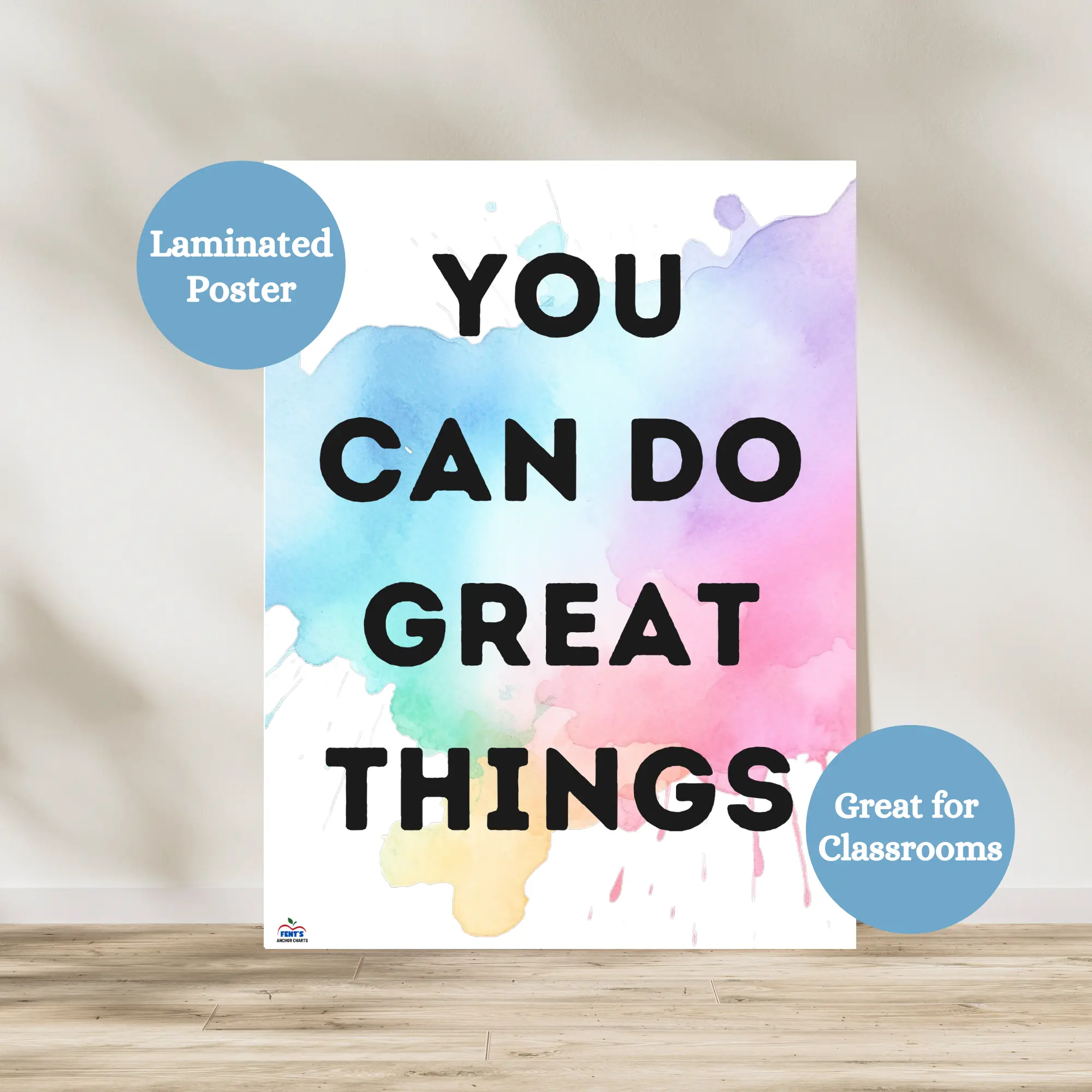 You Can Do Great Things Poster | Child Inspiration Poster | Positive Classroom Decor