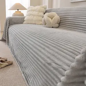 Pet-Friendly Sofa Cover, Durable Scratch-Resistant, Non-Shedding, All-Season Use, Full Coverage Couch Pad, Suitable for Living Room Office