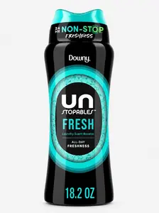 Downy Fresh Scent Unstopables In-Wash Laundry Scent Booster Beads - 18.2oz High Efficiency, freshness, balls, aroma, perfurm, laundry care, scent, household