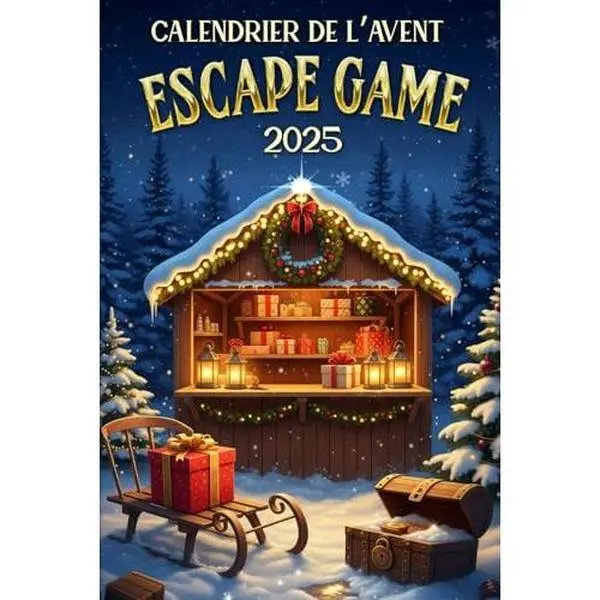 USED-Calendrier de l’Avent Escape Game 2025: 24 défis de réflexion et casse-têtes pour une aventure magique de Noël by Léa Dupont (Paperback)