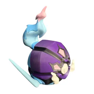 Ceruledge Poke Ball - Inspired 3D Printed Collectible