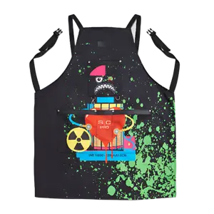 StyleCraft Barber + Stylist Apron - Radioactive Black