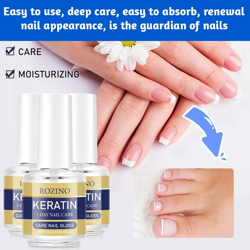 [3 pcs]Cuticle Exfoliator Cuticle Remover, Gentle Fast Softening Nail Treatment, DIY Home & Salon Manicure Care, Revitalize Cuticles Support Nail Growth, 16ml 3-Day Nail Care Solution