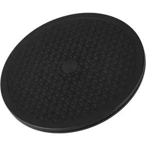 10 Inch Lazy Susan Turntable Organizer, Eichzer  Heavy Duty Black Rotating Swivel Stand with Steel Ball Bearings for Model/Rotating /Crafts Stand/TV//Laptop (360? Rotation)