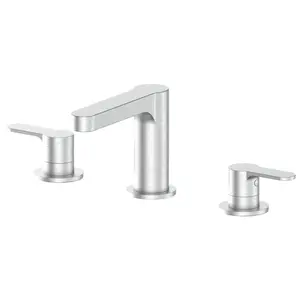 ZLINE Fallen Leaf Widespread Bath Faucet in Brushed Nickel (FLF-BF-BN)