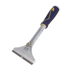 212 MAIN 4 in. Floor & Wall Razor Scraper with Stainless Steel Blades, Blade Storage, Multi-Surface Floor Scraping, Residue Removal & Cleaning Tool