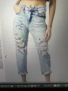 Risen Just say When Boyfriend  Fit Jeans