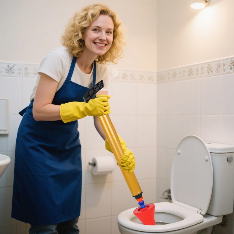 High Pressure Toilet Plunger, Toilet Unclogger Air Drain Blaster, Drain Plumb Plunger Gun, Heavy Duty Plunger for Bathroom and Plumbing Clogs