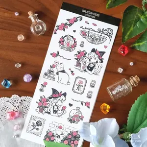 Rose Witch's Love Potion Sticker