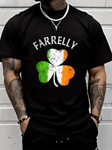 100% cotton unisex Farrelly Irish family name t-shirt suitable for all seasons