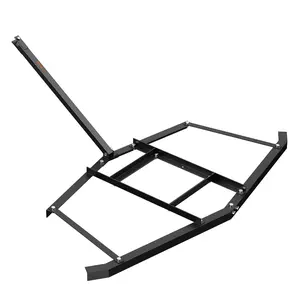 VEVOR Driveway Drag, Summervibes, 67.7" Width Tow Behind Drag Harrow, Q235 Steel Driveway Grader with Adjustable Bars, Support up to 50 lbs, Driveway Tractor Harrow for ATVs, UTVs, Garden Lawn Tractors