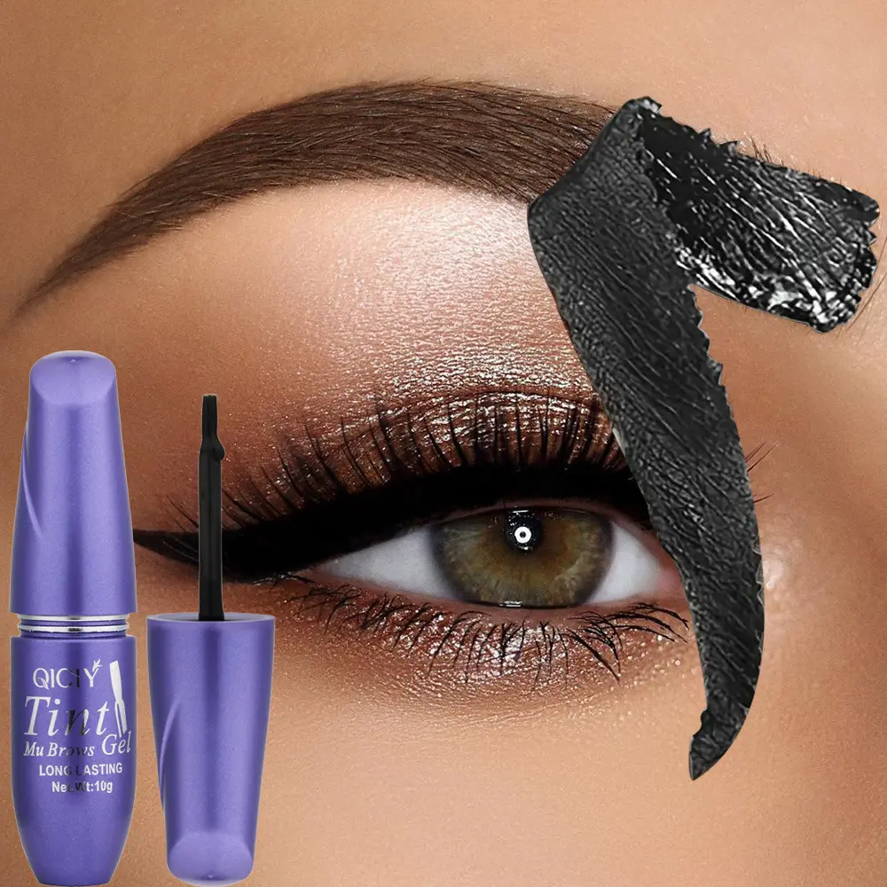Eyebrow Gel, Sweat-Resistant Quick-Drying Eyebrow Styling Gel, Trendy Eyebrow Dye Paste, Long-Lasting Makeup Essential