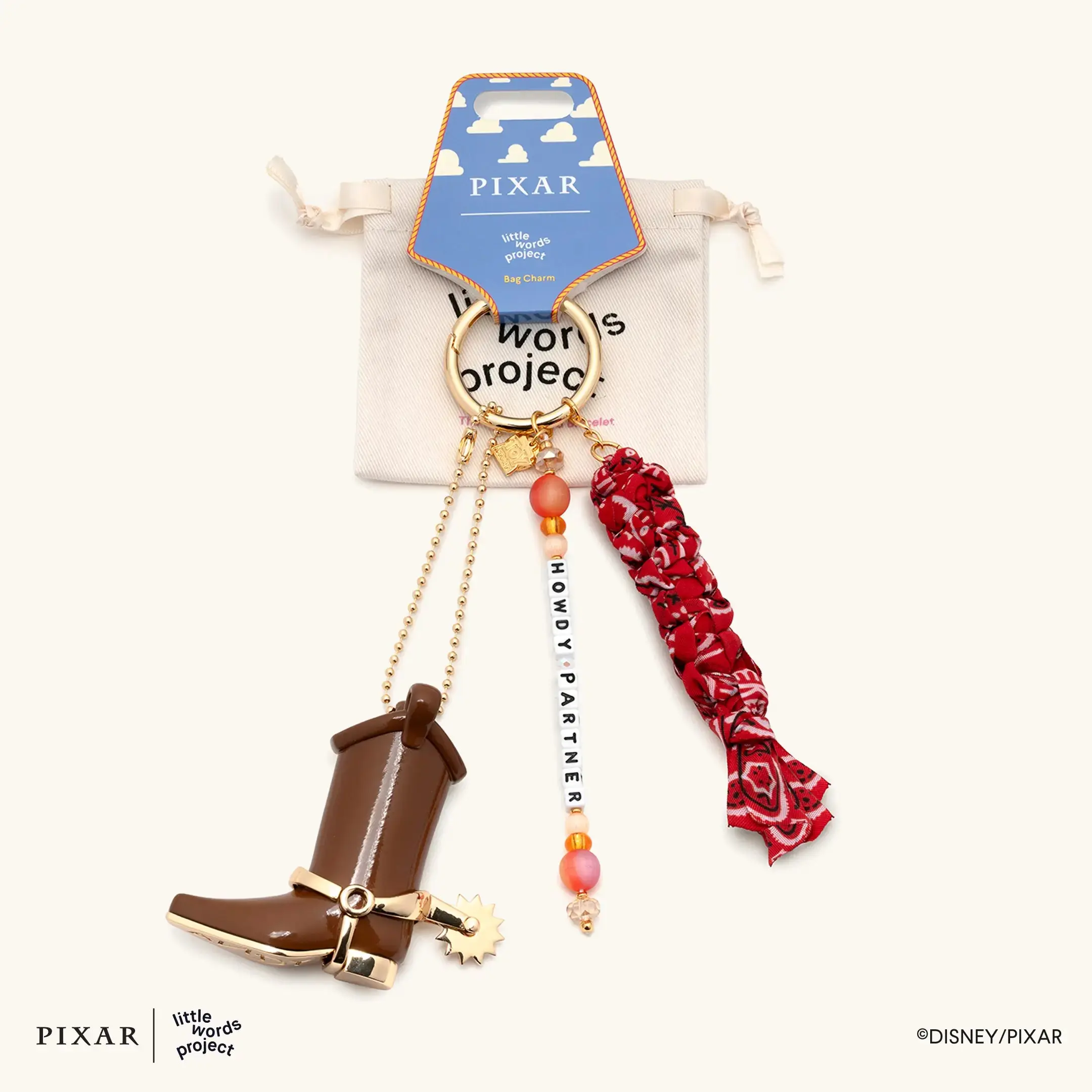 Howdy Partner Bag Charm