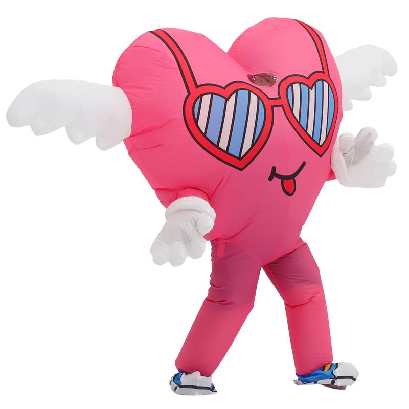 2026 Hot Adult Inflatable Love Mascot Costume Funny Love Character Fathers Day Wedding Valentines Anniversary Party Outfit