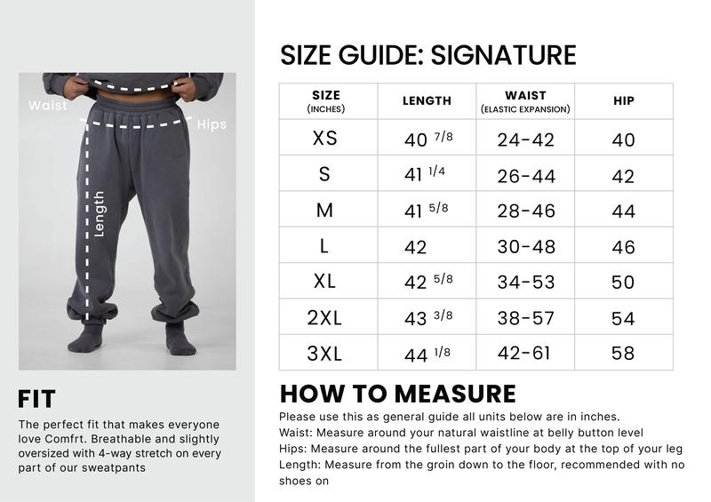 Comfrt | Signature Fit Sweatpants Comfrt | Signature Fit Sweatpants