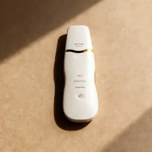 Ultrasonic Vibration Facial Skin Cleanser, Blackhead Remover, Deep Cleaning Tool, Portable Vibrating Face Scraper, 3 Modes, Rechargeable