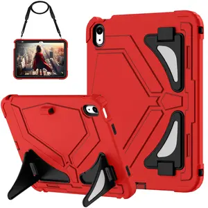 Apple Tablet Case Color Panther Hidden Stand Compatible iPad 11th A16 & iPad 10th 2022 Shockproof Protective Cover