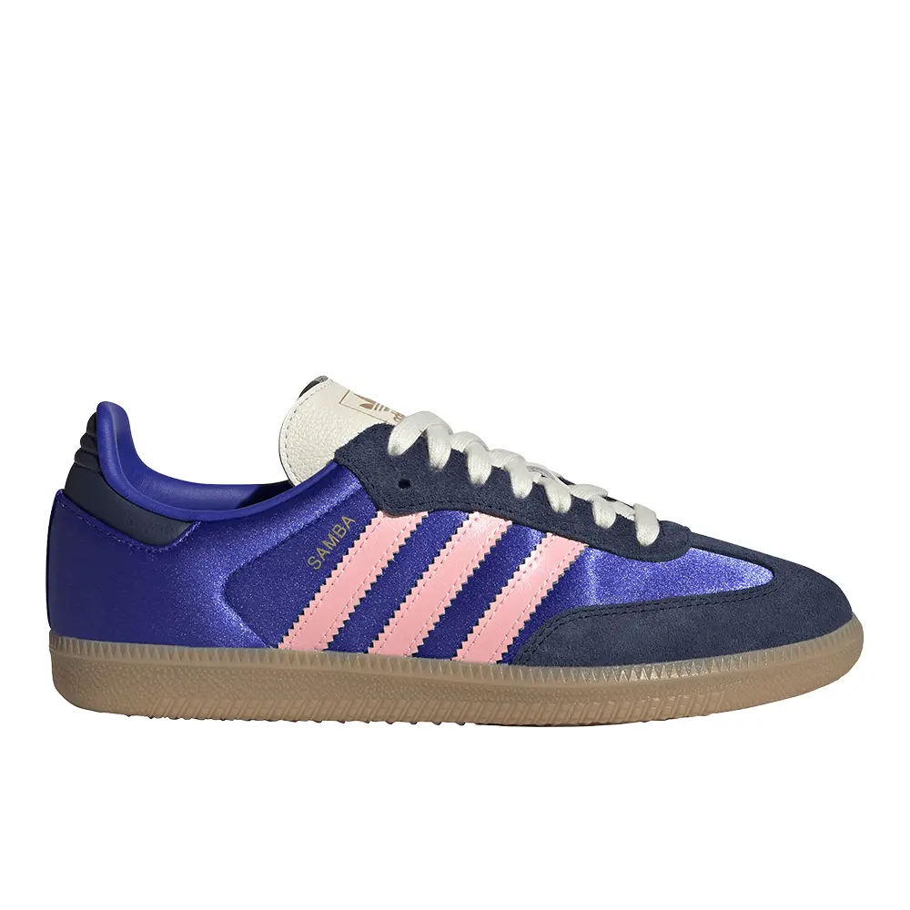 adidas Womens Samba Og Sneakers Shoes Casual - Blue