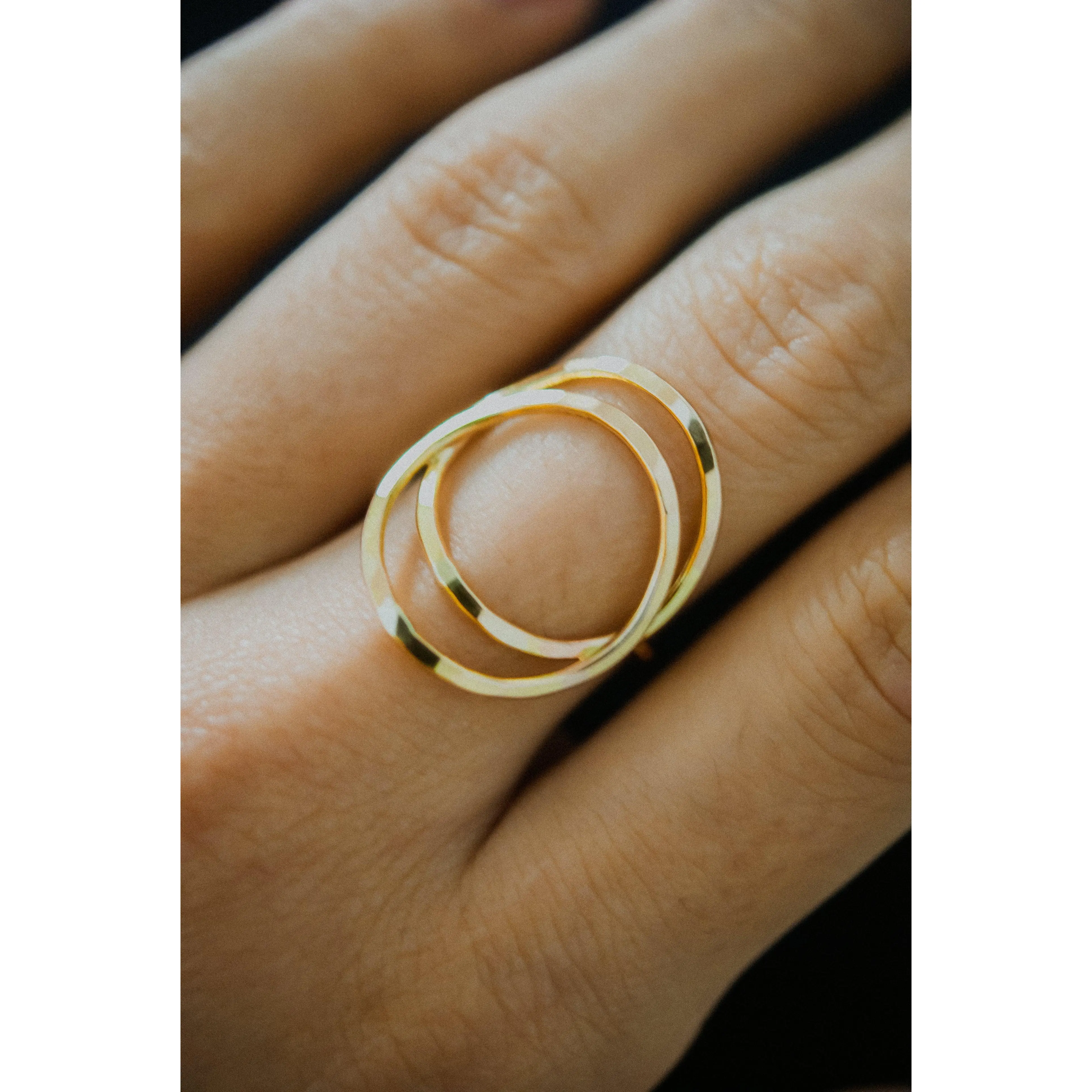 Eclipse Ring, 14K Gold Fill