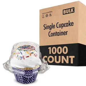 Single Cupcake Container (1000 Pack)