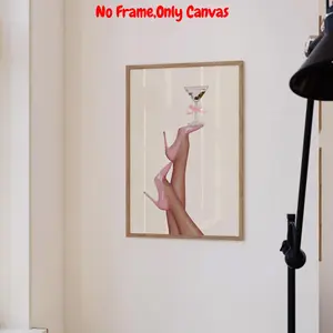 Cocktail Print, Vintage Cocktail Poster, Wall Art for Home Living Room Bedroom, Home Decor, Room Decor, Martini Cocktail Poster, Hanging Wall Art, Ornaments