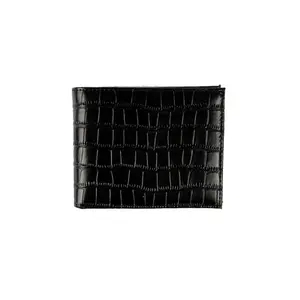 CROCO Print Custom Leather Wallet