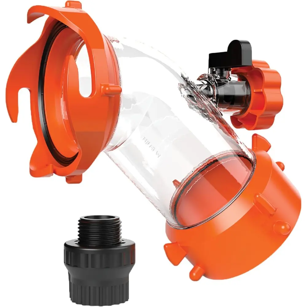 RV Tank Rinser with Backflow Preventer-for Toilet and Waste Tank Cleaning, Essential for Odor Control and Sensor Maintenance, RV Accessories (39080)