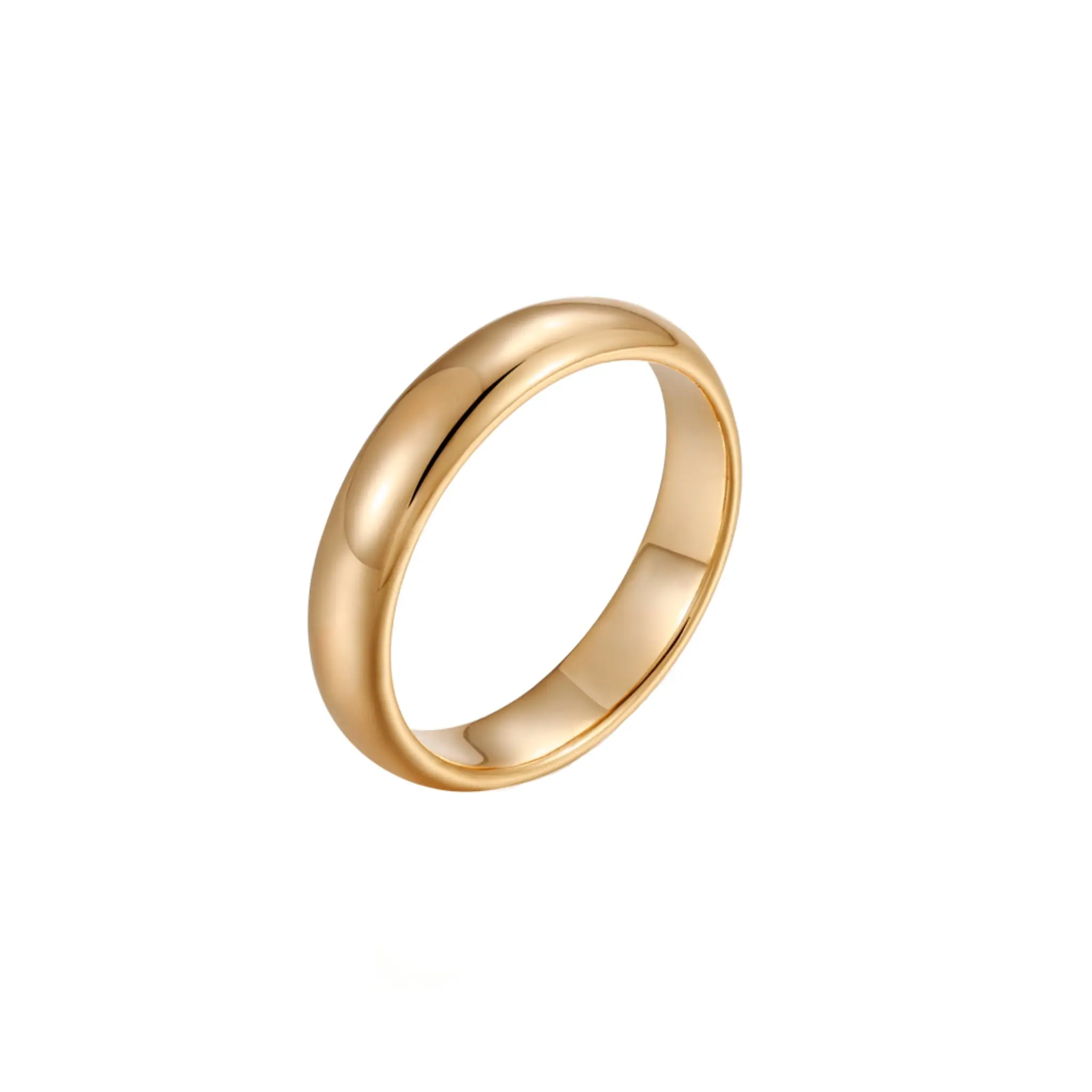 Mens Classic Commitment Band - 14K Gold-Plated