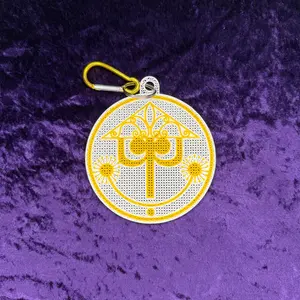 It's A Small World "Clock"-Inspired 3D Printed Pin Keychain