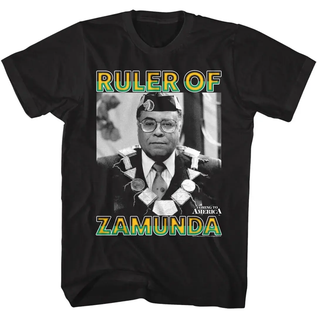Coming to America Ruler of Zamunda T-shirt, Tribute James Earl Jones Tee
