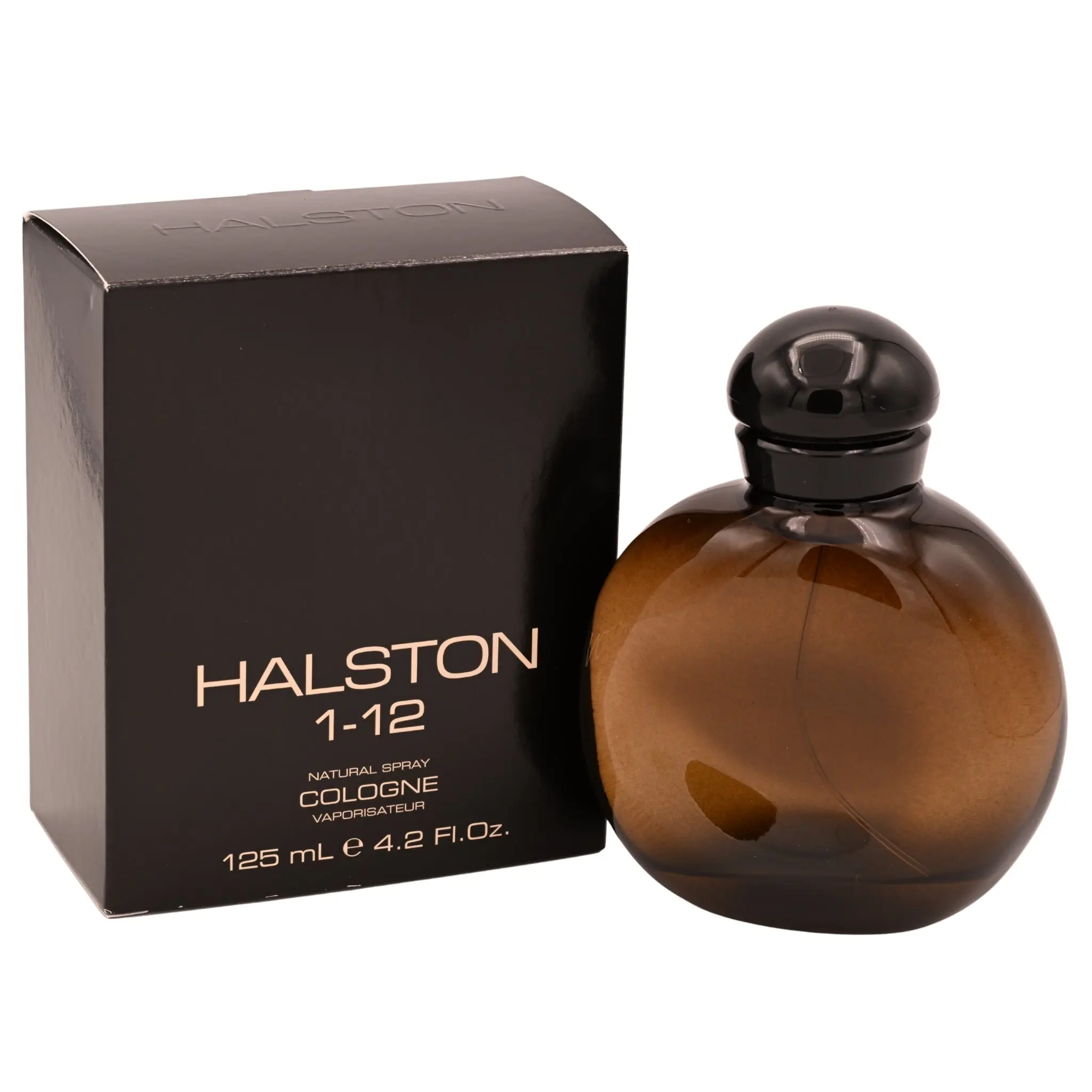 Halston 1-12 Mandarin Top Men's Aromatic Citrus Aroma Fragrance Spray - 4.2 fl oz Bottle with Orange, Jasmine, Cedar, Lavender, Amber Notes, New in Box, Men's Fragrance, Fragrances, New Box