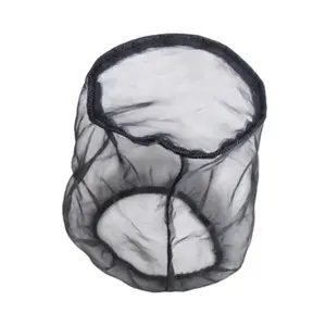 Universal Water Guard Cold Air Intake Pre-Filter Cone Filter Sock Cover 6" Black