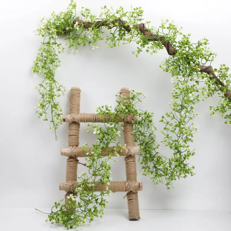 5 PCS 68.8 in Synthetic Artificial Plant Vines - Fake Flower Hanging Ivy Greenery Garland for Home Decor, Wedding, Box Display