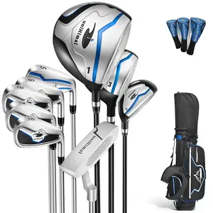 UNIHIMAL Men's Complete Golf Club Set, Right Hand – 9/10/11-Piece Golf Clubs with Stand Bag