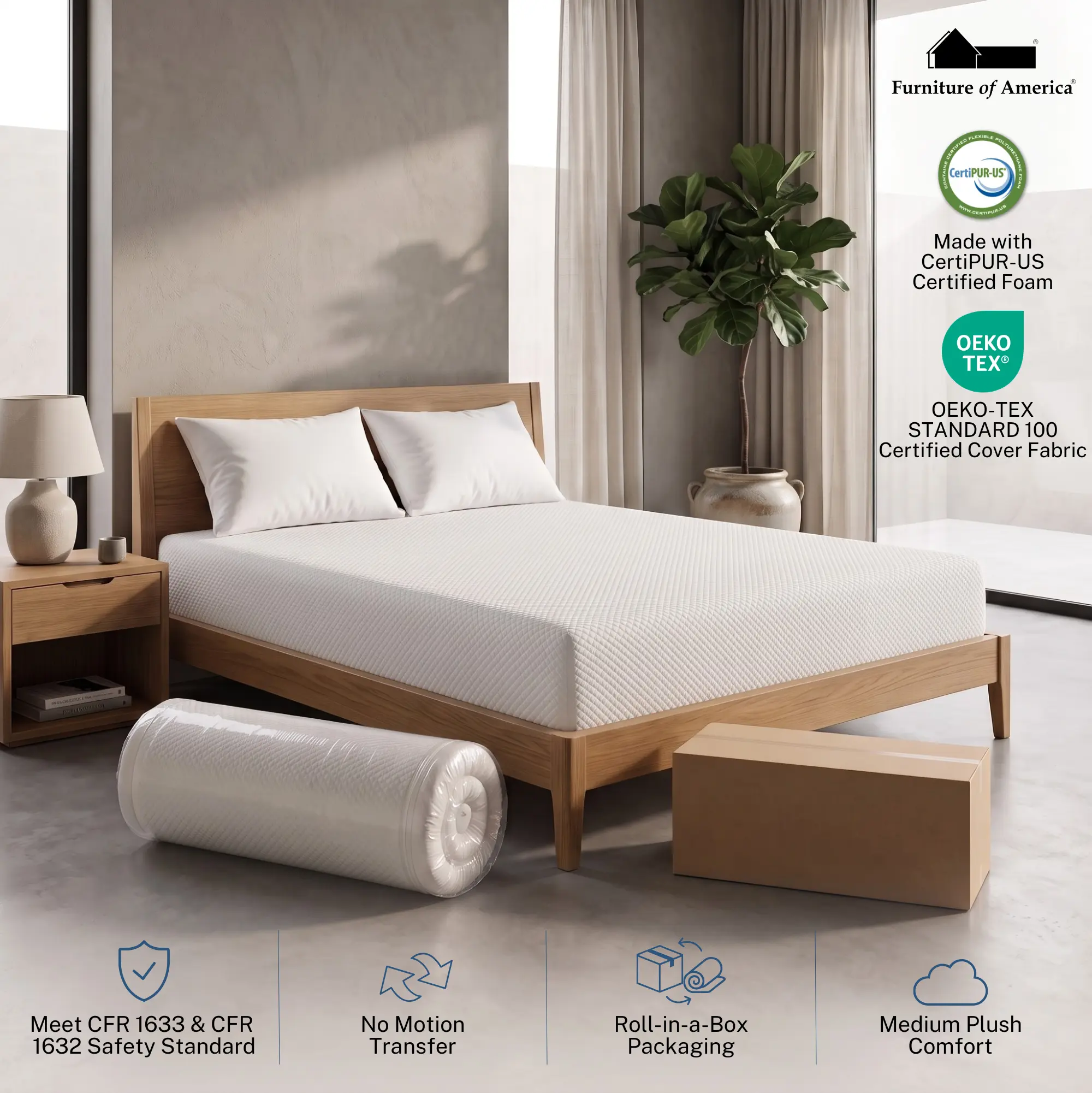 ARTEMISIA Memory Foam Mattress