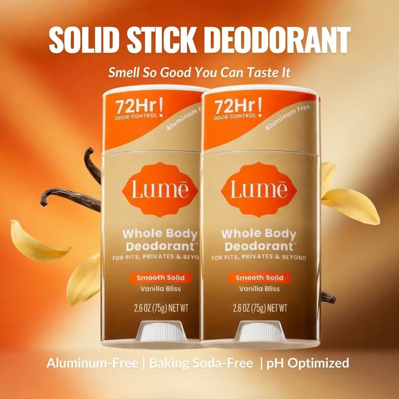Lume Deodorant Aluminum Free Whole Body Deodorant Multipack