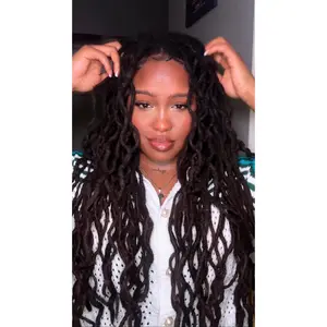 Handcrafted Real Human Hair Loc Extensions | Permanent & Customizable