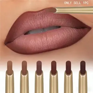 1PC Matte Smooth Lip Liner Pencil - A Precise Lipliner Pen with a Long-Lasting Waterproof Formula for Accurate Contouring And Color Application， Offers Vibrant Color Payoff, Cosmetic