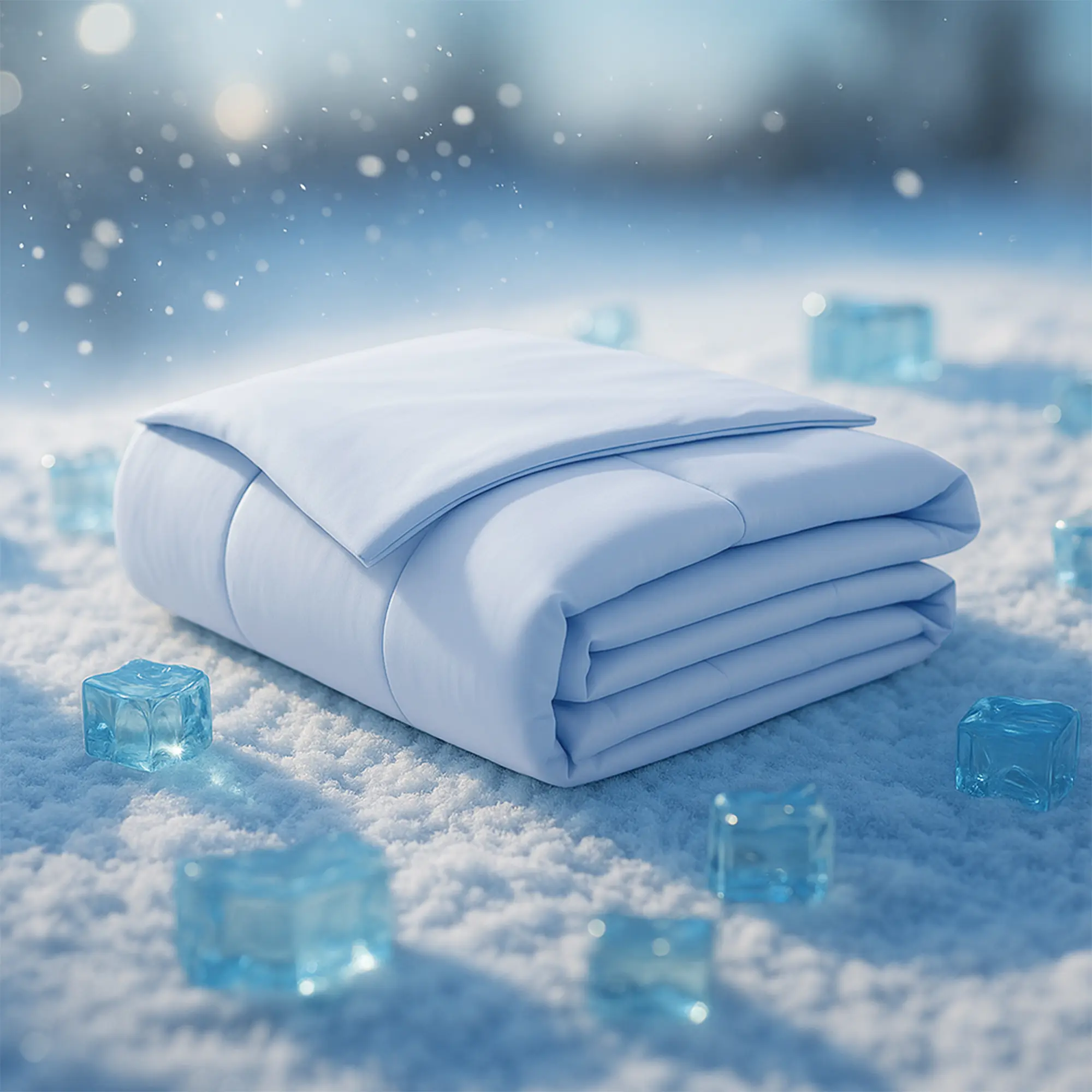 Deconovo Cooling Comforter – Double-Sided Cool Touch Blanket for Hot Sleepers, Soft & Fluffy, Summer Cool Sleeping Blanket, FathersDayGift