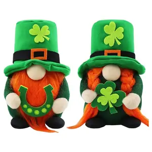 Santa's Workshop, Inc. 14" S/2 Irish Gnomes