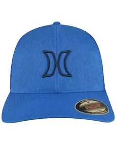 Hurley Men's Port Icon Logo Flexfit&Reg; Ball Cap - Hihm0053-Blu