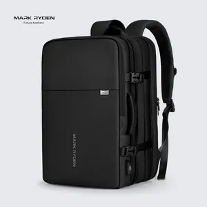 MARK RYDEN Travel Backpack for Men, 40L Airline Approved Carry on Backpack with USB Charging Port, 17.3 Inch Waterproof Business Laptop Backpack computer backpack work  backpack book bag