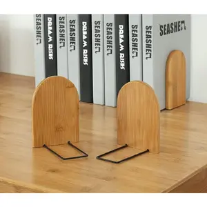 2 bookends Large-capacity office bookshelf non-slip bookshelf shelf end for the library of the Ministry of the Interior School study decoration