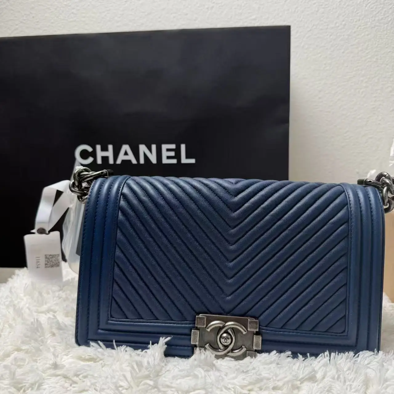 Pre-owned NEW BALANCE LAMB Backpacks Chanel
