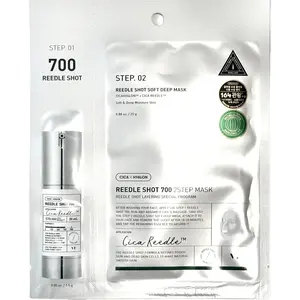 VT Reedle Shot 700 2 Step Mask 1.5 g | Refines rough skin |  Mask Soothing Cica